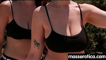 Petite girl gives big boobs lesbian an orgasm to remember 8