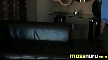 Nuru massage ends with a hot shower fuck 9