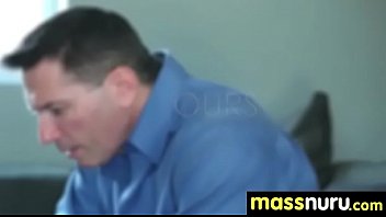 Nuru massage ends with a hot shower fuck 9