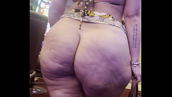 Super slut pawg is naked in public