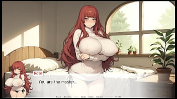 Spirit harem hentai game ep 1 she loves to make her master cum between her gigantic breasts