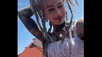 Posing next to the roof of this small town ️what’s your favorite view from up high #townviews #ontheroof #po