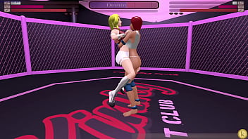 Mia isabella vs tina armstrong kinky fight club lesbian sexfight strap on competitive sex