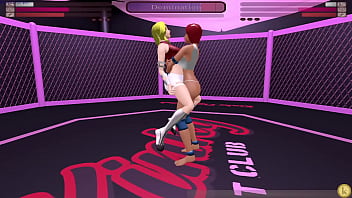 Mia isabella vs tina armstrong kinky fight club lesbian sexfight strap on competitive sex
