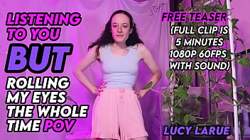 I made this video because so many men get off on pissing women off