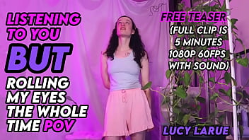 I made this video because so many men get off on pissing women off