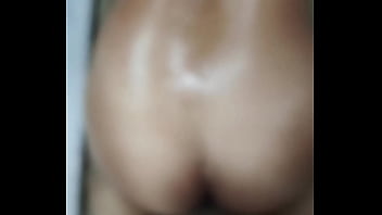 Hot bath ends with cum on face