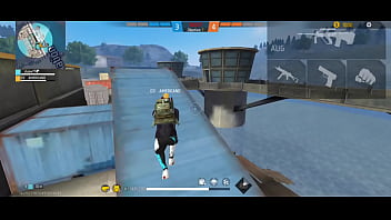 Na cara dela quando ela botou a cara