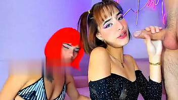 I put my cock down the throat of this beautiful red haired latina