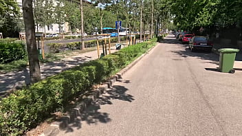 Adventurous blonde babe kinuski gets picked up for interracial dp threesome gp3211