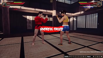 Master baiter vs pearl nf3d mixed sexual combat femdom