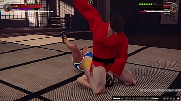 Master baiter vs pearl nf3d mixed sexual combat femdom