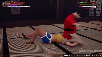 Master baiter vs pearl nf3d mixed sexual combat femdom