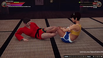 Master baiter vs pearl nf3d mixed sexual combat femdom