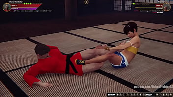 Master baiter vs pearl nf3d mixed sexual combat femdom