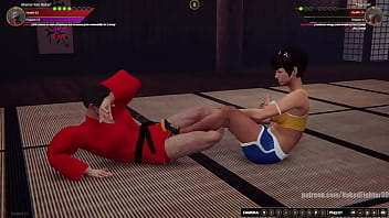 Master baiter vs pearl nf3d mixed sexual combat femdom