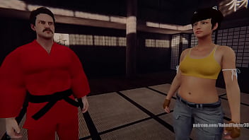 Master baiter vs pearl nf3d mixed sexual combat femdom