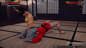 Master baiter vs pearl nf3d mixed sexual combat femdom