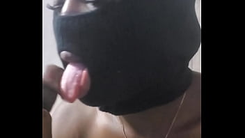 Taking that chocolate stick all in