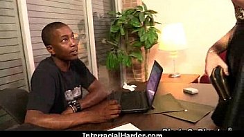 Hardcore interracial pussy fuck 6