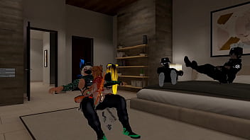 Silent kate showing off how much a freak she is