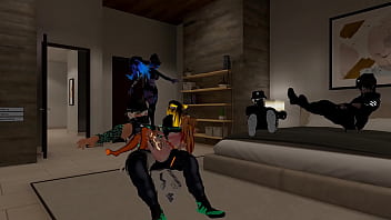 Silent kate showing off how much a freak she is