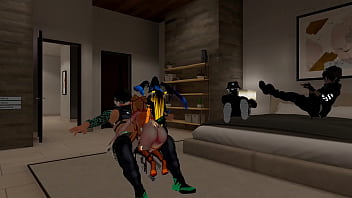 Silent kate showing off how much a freak she is