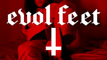 You're destined to lick my soles for hours