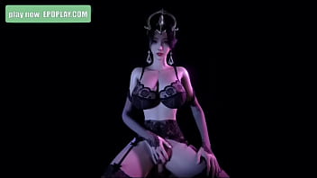 Cock riding and dancing