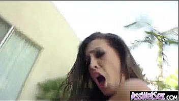 Big wet ass girl enjoy hard sex in every hole video 17