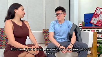 Tutora Colombiana Sex Dater De Tetas Naturales Es Follada Por La Enorme Verga De Su Alumno Nerd Folla Mi Coño Velludo Y Apruebas Toda La Clase thumbnail