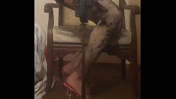 Crossdresser Maria In Black Nylon Panty En Highheels thumbnail