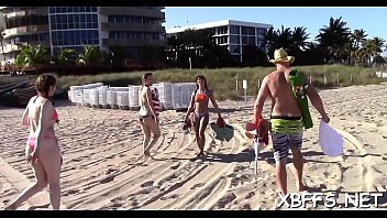 Nasty teen bitches share one 10 pounder