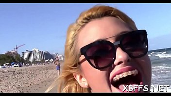 Nasty teen bitches share one 10 pounder