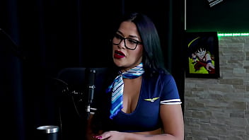 Sempre sonhou em ser aeromoça foi demitida em 5 meses por transar no avião e as putarias em vôos tifany rocha swing cast watch sheer red