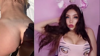 Pequeña rubia recibiendo su primer cogida por el culo