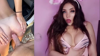 Pequeña rubia recibiendo su primer cogida por el culo