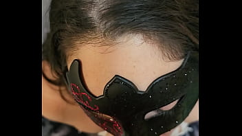 Latina brunette zoey b sucking on a big dick blowjob