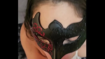 Latina brunette zoey b sucking on a big dick blowjob