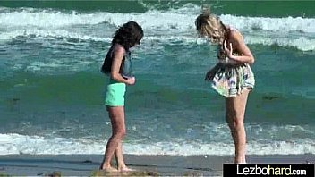 Teen hot girls in lesbo sex scene on tape video 20