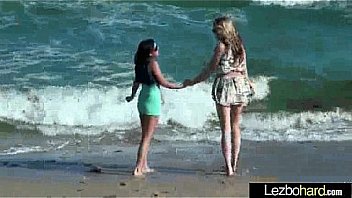 Teen hot girls in lesbo sex scene on tape video 20