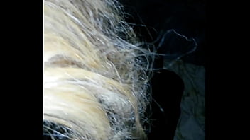 Ghetto chick takes cum in mouth