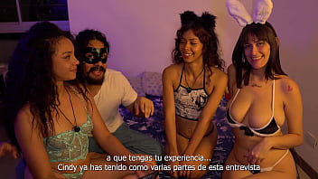 First time as a interview host asking naughty questions to cindy luna petite ft jade mercury and mvstery guy