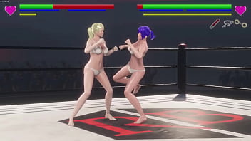 Hot bikini girls fight till ko w h moves