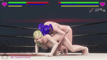 Hot bikini girls fight till ko w h moves