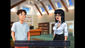 Summertime saga cap 11 trabajando para la milf diana