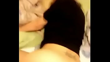 Big booty white girl gets fucked by boyfriend
