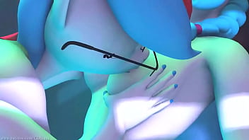 Sexy ponies have sex in bedroom