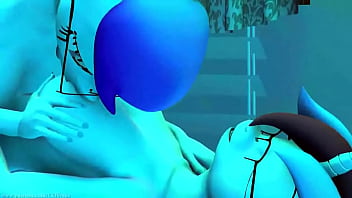 Sexy ponies have sex in bedroom