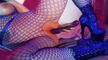 Let's get sloppy fishnet spit play